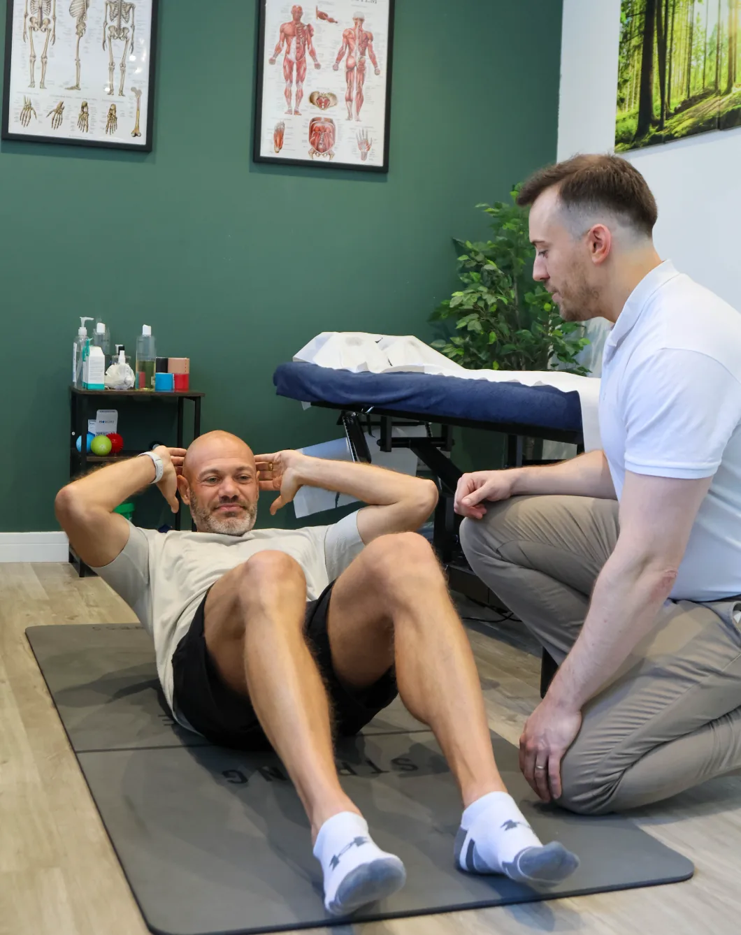 Exercise rehabilitation session at BetterMe Physiotherapy